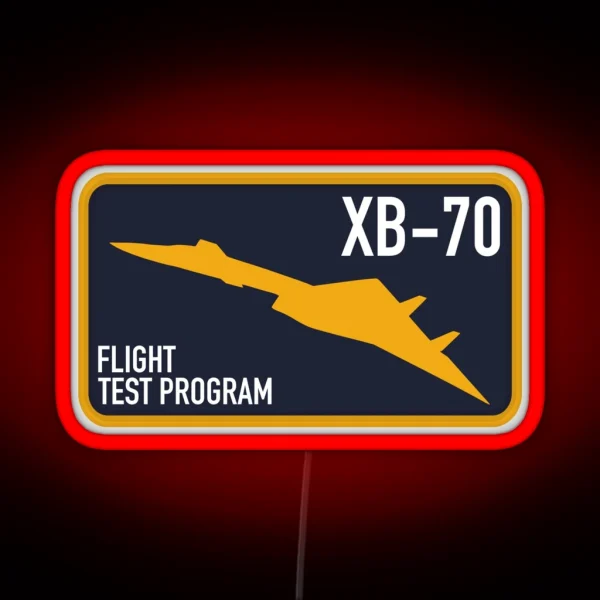 XB 70 Valkyrie RGB Neon Sign