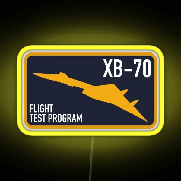 XB 70 Valkyrie RGB Neon Sign