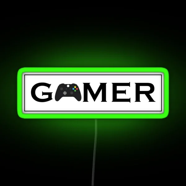 Xbox Gamer RGB Neon Sign