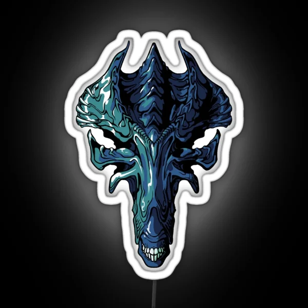 Xenomorph Queen RGB Neon Sign