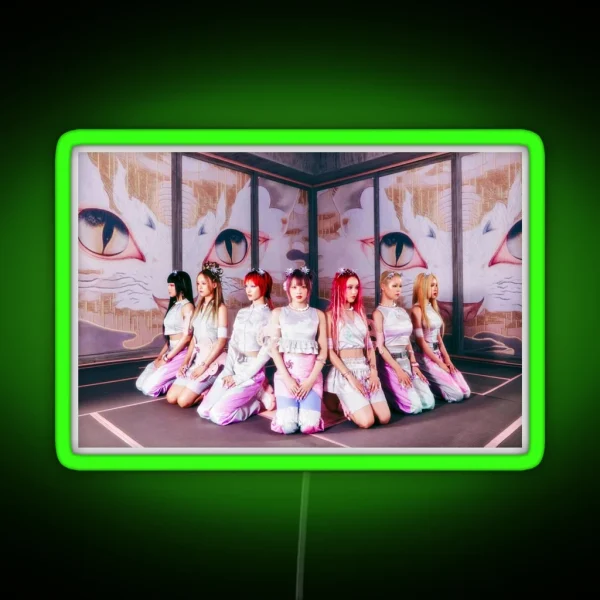 XG IYKYK Concept Poster RGB Neon Sign