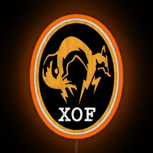 XOF Unit Crest RGB Neon Sign