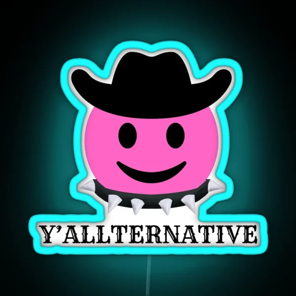 Y Allternative RGB Neon Sign