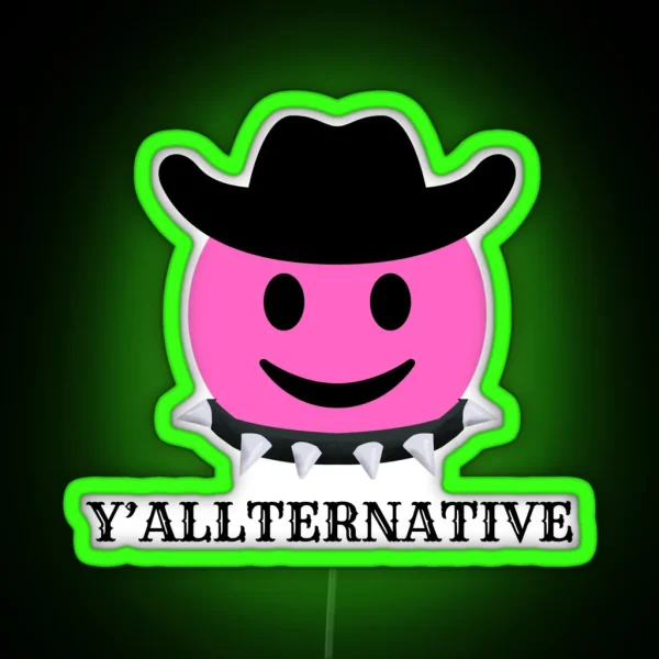 Y Allternative RGB Neon Sign