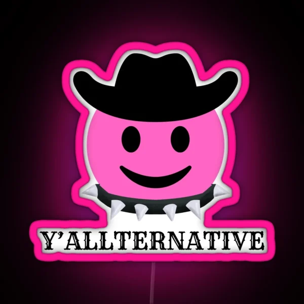 Y Allternative RGB Neon Sign