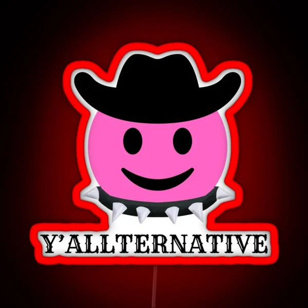 Y Allternative RGB Neon Sign