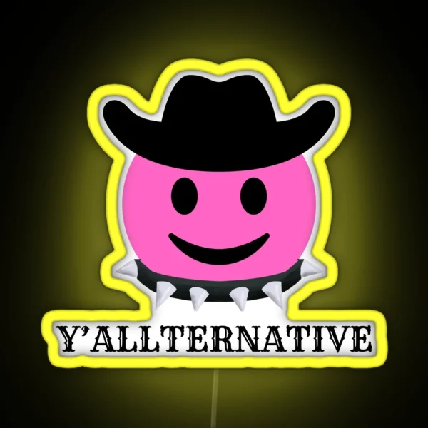 Y Allternative RGB Neon Sign