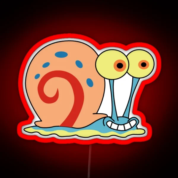 Ya Boi Gary The Snail RGB Neon Sign