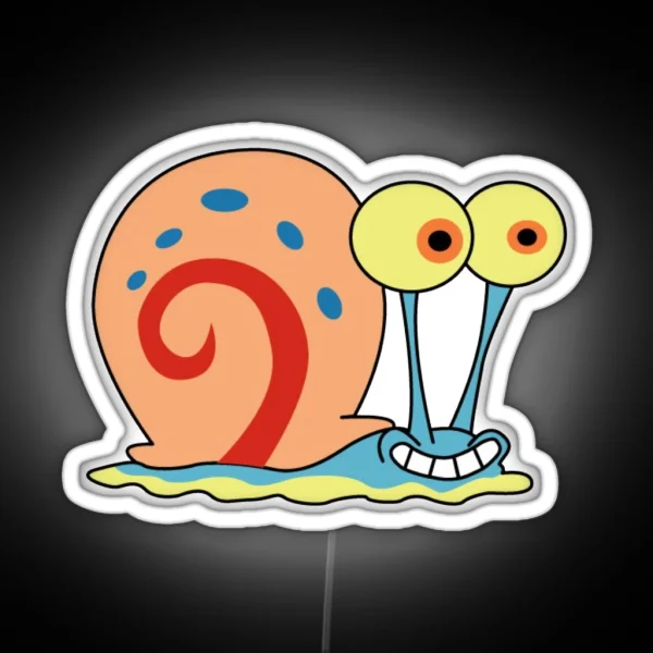 Ya Boi Gary The Snail RGB Neon Sign