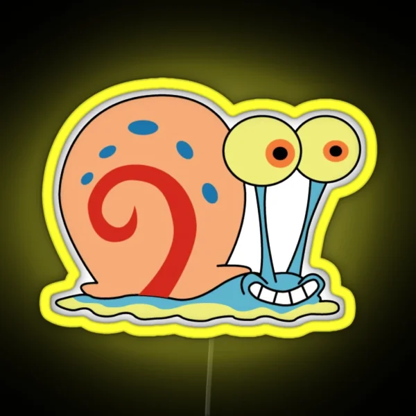 Ya Boi Gary The Snail RGB Neon Sign