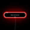 Neon sign with red letters reading 'Yahaha, you found me'