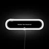 Neon sign with playful lettering reading 'Yahahaha You Found Me'