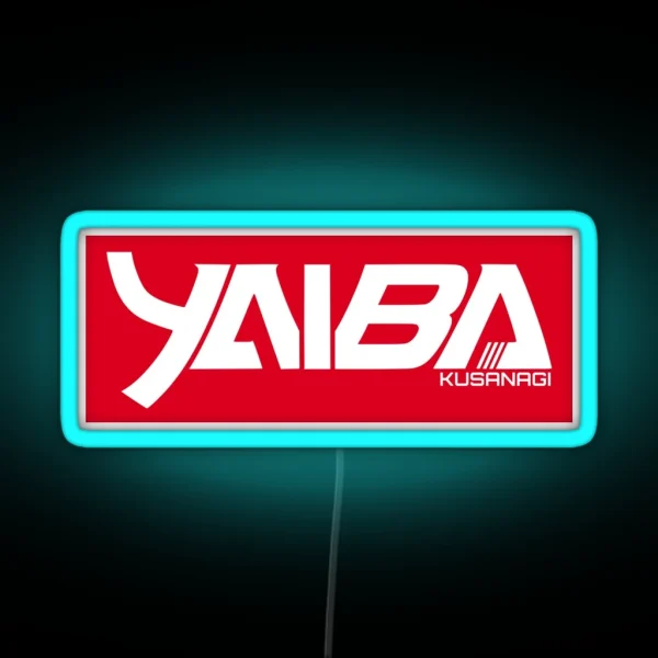 Yaiba Kusanagi Akira Cyberpunk Motorcycle RGB Neon Sign