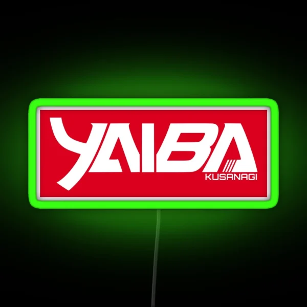 Yaiba Kusanagi Akira Cyberpunk Motorcycle RGB Neon Sign