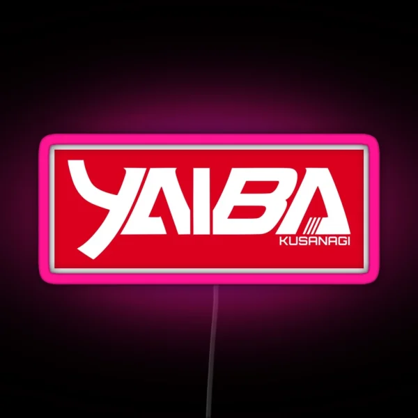 Yaiba Kusanagi Akira Cyberpunk Motorcycle RGB Neon Sign