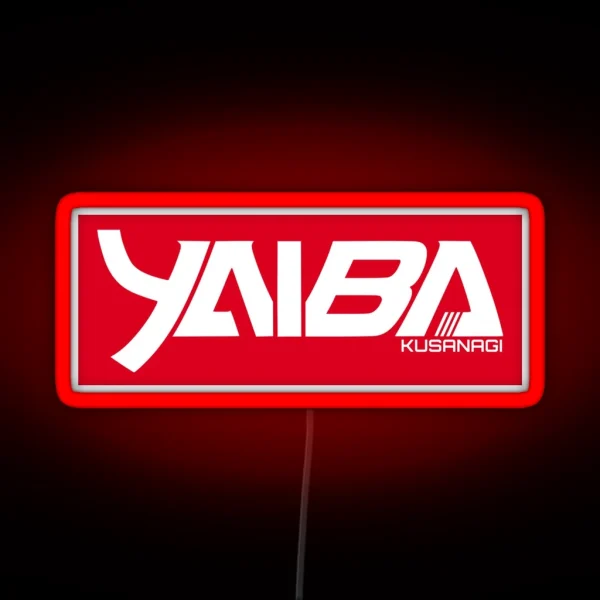 Yaiba Kusanagi Akira Cyberpunk Motorcycle RGB Neon Sign