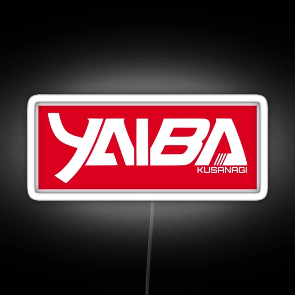 Yaiba Kusanagi Akira Cyberpunk Motorcycle RGB Neon Sign
