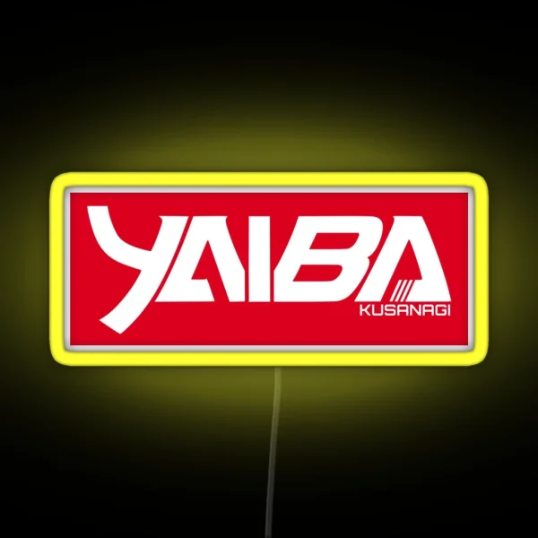 Yaiba Kusanagi Akira Cyberpunk Motorcycle RGB Neon Sign