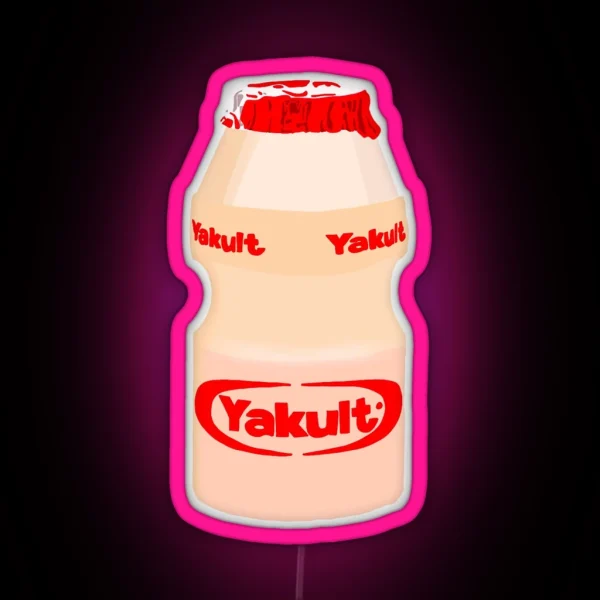 Yakult Korean Yogurt Drink Led RGB Neon Sign