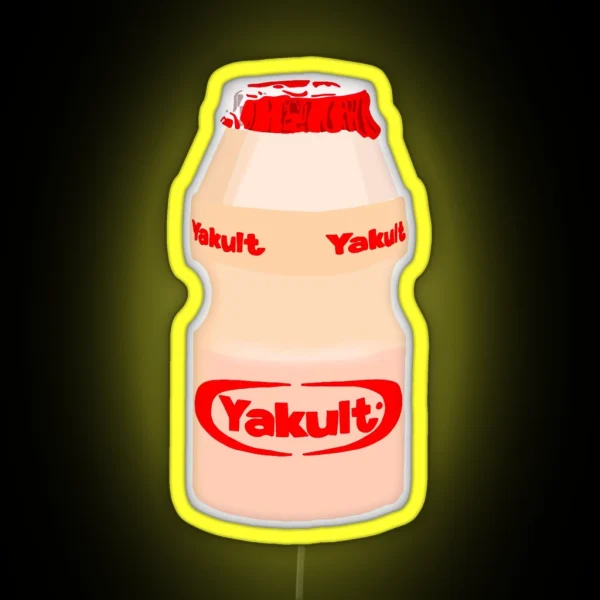 Yakult Korean Yogurt Drink Led RGB Neon Sign