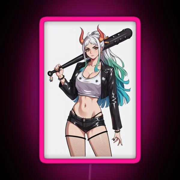 Yamato Punk From One Piece RGB Neon Sign