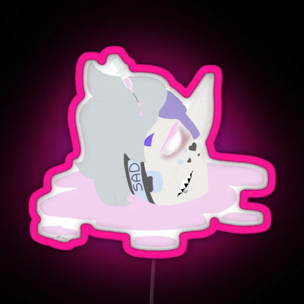 YAMI KAWAI HEAD RGB Neon Sign