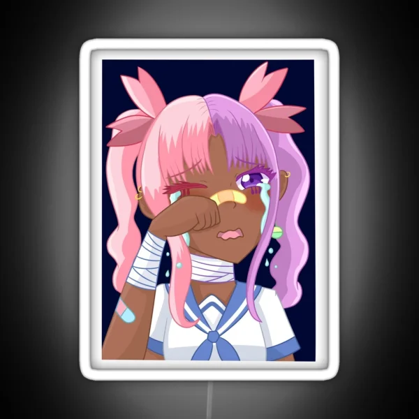 Yami Kawaii Girl RGB Neon Sign