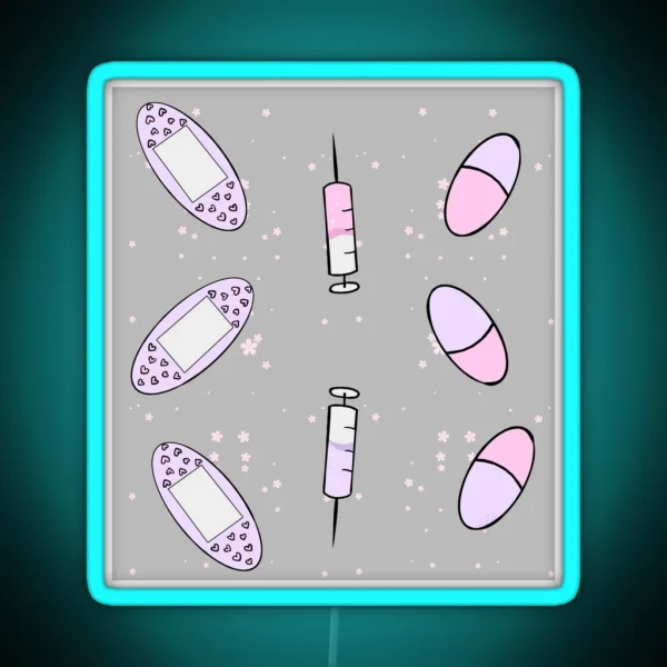 Yami Kawaii Medical Cute RGB Neon Sign