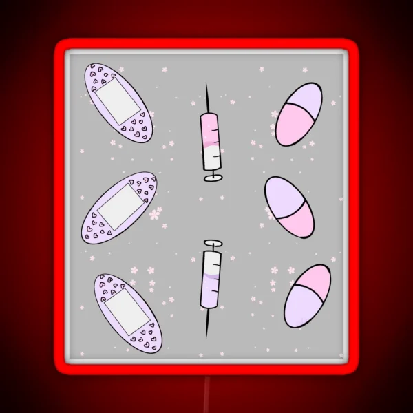Yami Kawaii Medical Cute RGB Neon Sign
