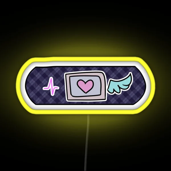 Yami Kawaii Menhera Bandage Led Style Cute RGB Neon Sign