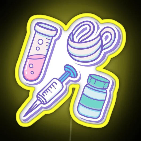Yami Kawaii Menhera Pastel Led RGB Neon Sign