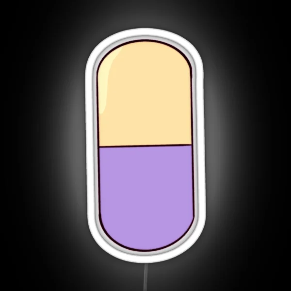 Yami Kawaii Pill RGB Neon Sign