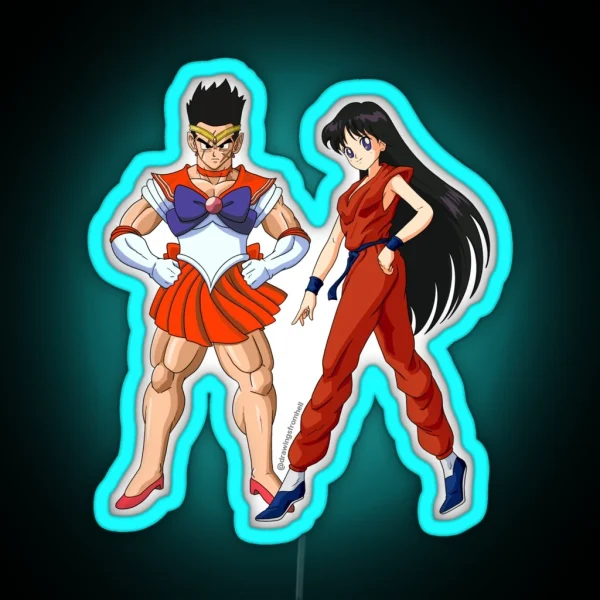 Yamtcha X Mars XY Warriors RGB Neon Sign