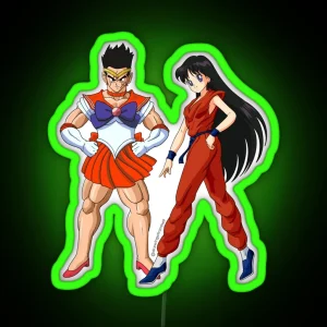 Yamtcha X Mars XY Warriors RGB Neon Sign