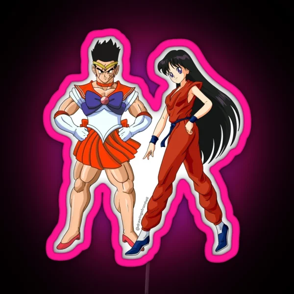 Yamtcha X Mars XY Warriors RGB Neon Sign