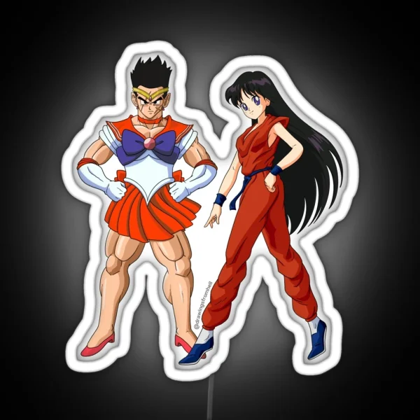 Yamtcha X Mars XY Warriors RGB Neon Sign