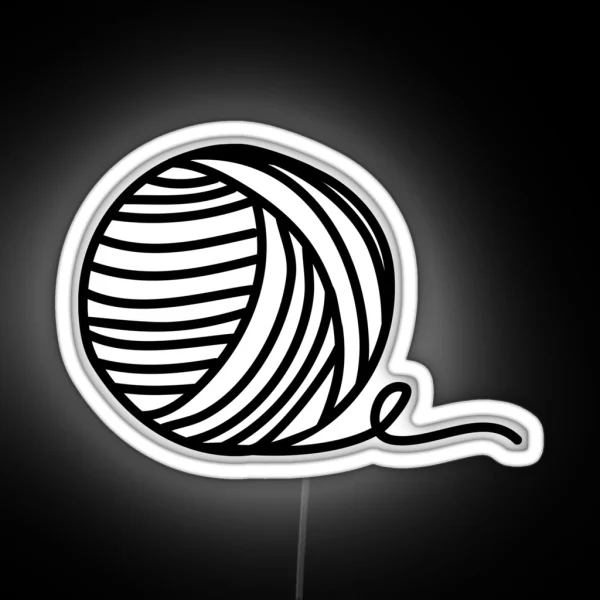 Yarn Addict RGB Neon Sign