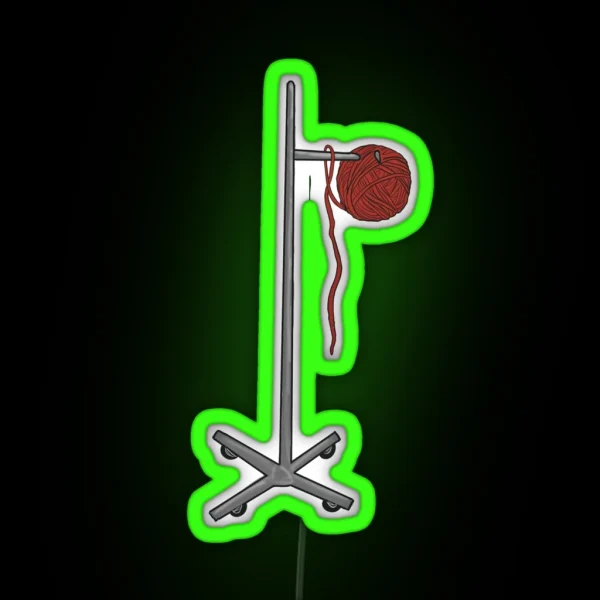 Yarn Is Life RGB Neon Sign