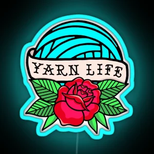 Yarn Life RGB Neon Sign