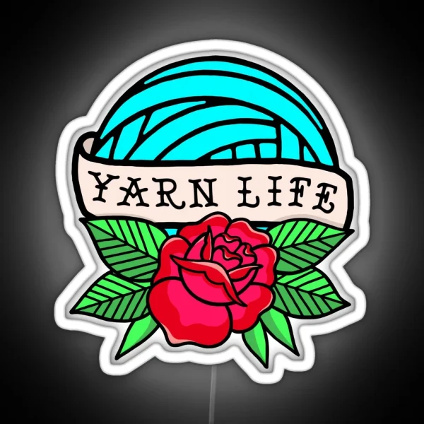 Yarn Life RGB Neon Sign