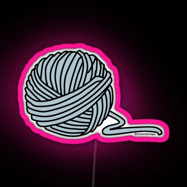 Yarn RGB Neon Sign