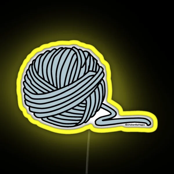 Yarn RGB Neon Sign