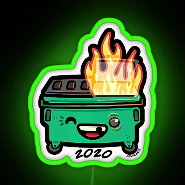 Year In A Nutshell RGB Neon Sign