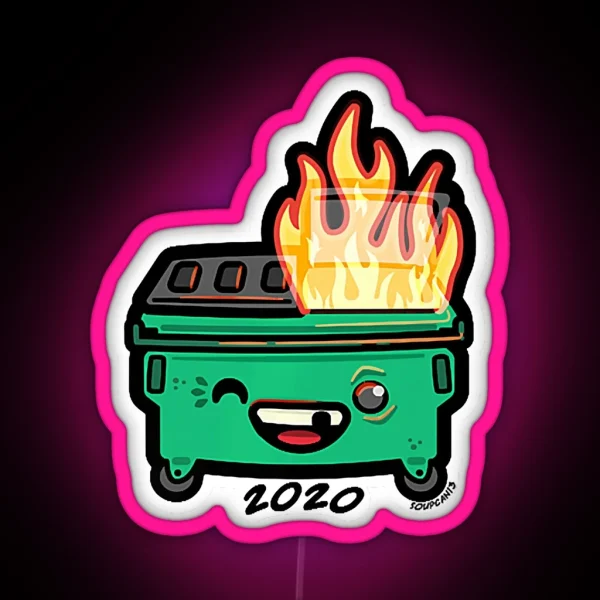 Year In A Nutshell RGB Neon Sign