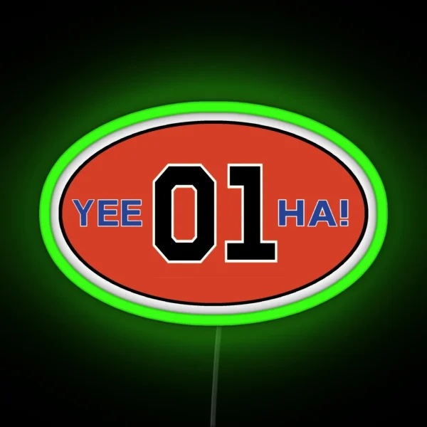 YEE HA RGB Neon Sign