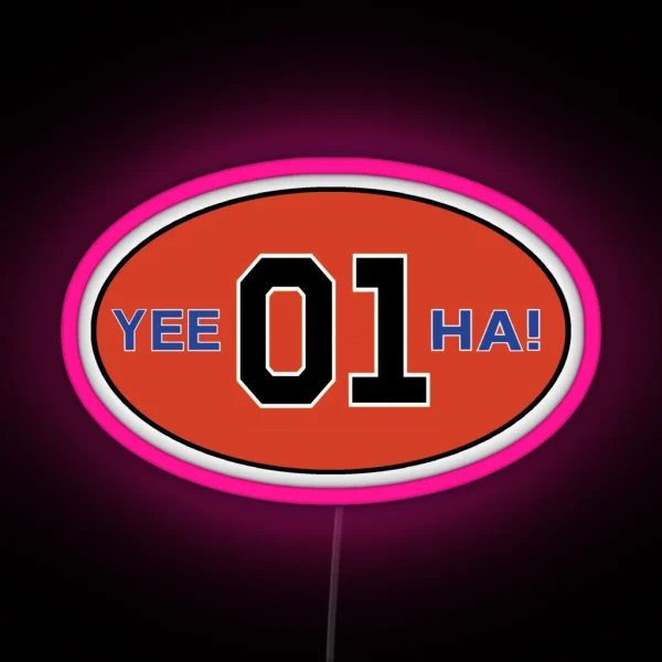 YEE HA RGB Neon Sign