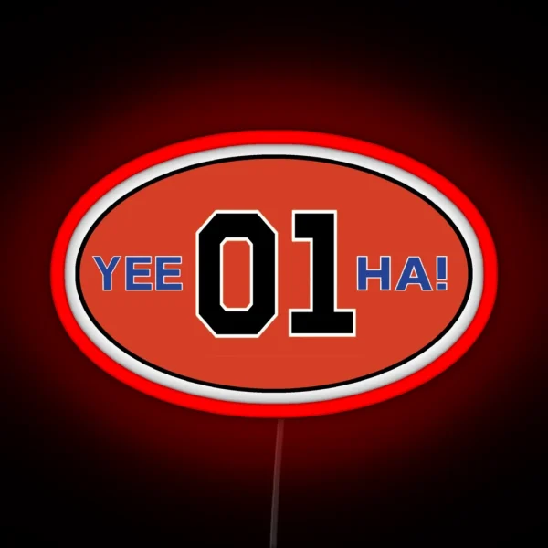 YEE HA RGB Neon Sign