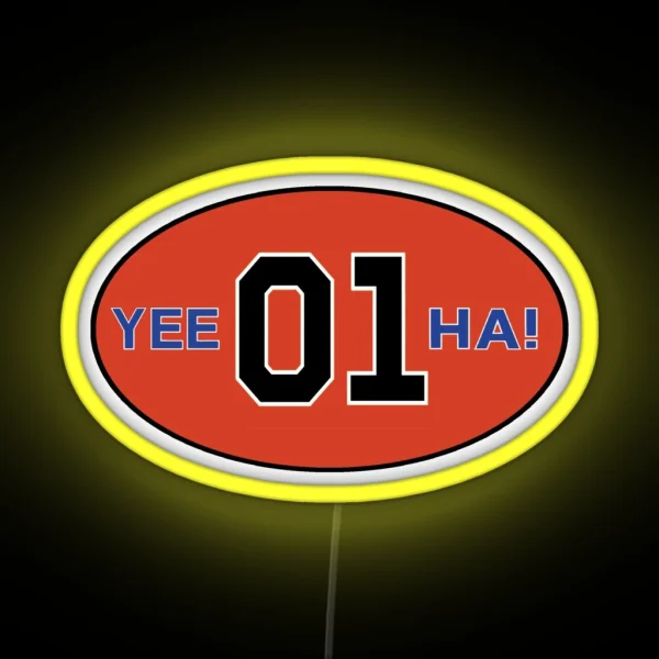 YEE HA RGB Neon Sign