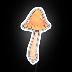 Yellow Mushroom RGB Neon Sign