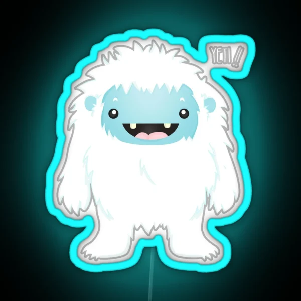 Yeti RGB Neon Sign